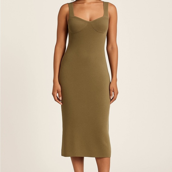 NWT The Drop Women's Sylvia Midi Sweater Dress Size Small (E3) - Picture 8 of 9